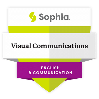 An Image of the Design | Visual Communications badge